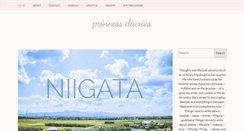 Desktop Screenshot of princessdiaries.info